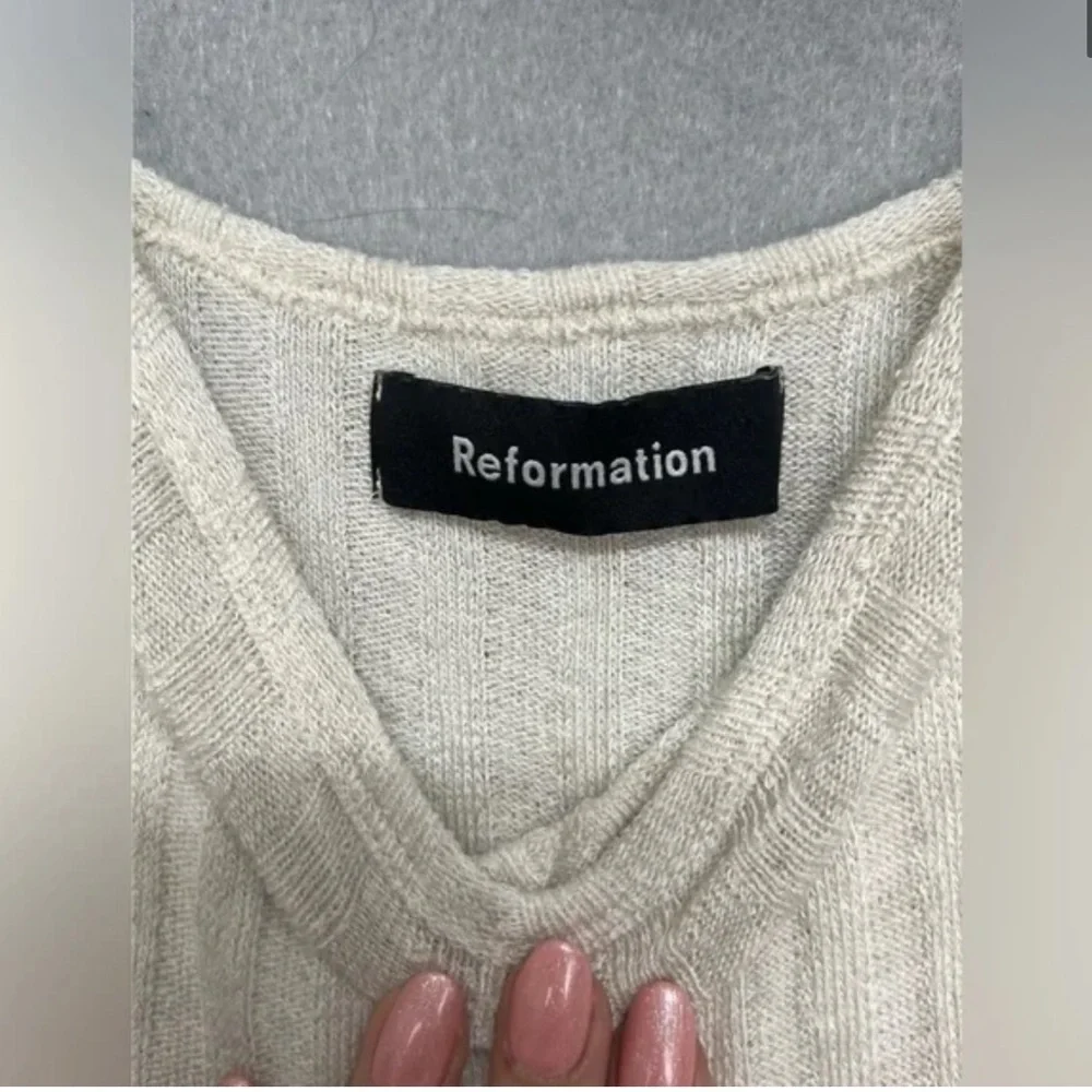 Reformation Ribbed Tank small - Picture 5 of 7